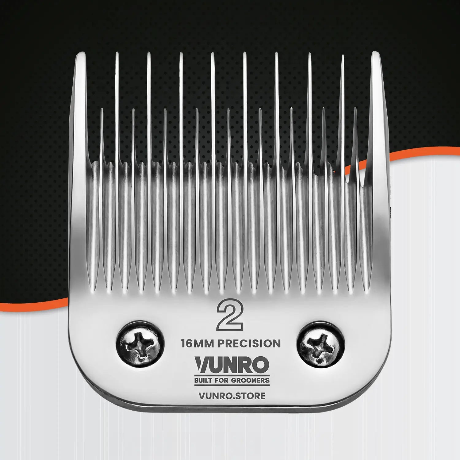 #2 Ceramic Skip Tooth Dog Clipper Blade (16mm)